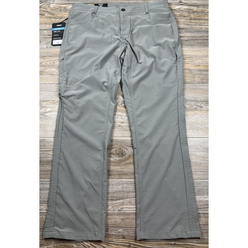 NEW  Kuhl Trekr Pants Women's 14P W/Capri Conversion Grey Hike Gorpcore